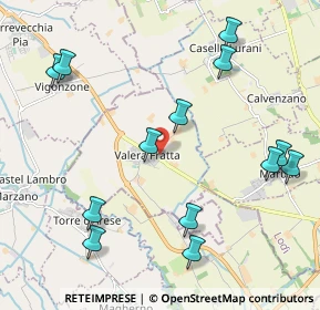 Mappa Via Alcide De Gasperi, 26859 Valera Fratta LO, Italia (2.43385)