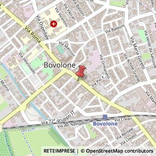 Mappa Via Giuseppe Garibaldi, 12, 37051 Bovolone, Verona (Veneto)