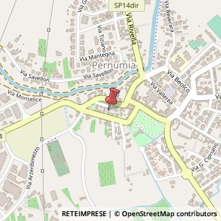 Mappa Piazza Ruzzante, 3-4, 35020 Pernumia, Padova (Veneto)