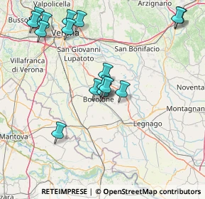 Mappa Via Siena, 37051 Bovolone VR, Italia (17.08313)