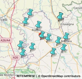 Mappa Via Mirabella, 27030 Castelnovetto PV, Italia (7.29143)