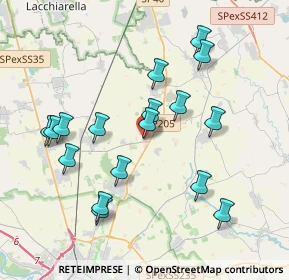 Mappa Via Papa Giovanni Paolo II, 27010 Zeccone PV, Italia (3.84588)