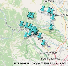 Mappa Via Don Mellica, 10070 Grosso TO, Italia (5.19421)