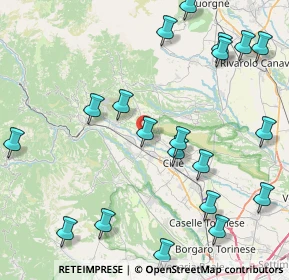 Mappa Via Don Mellica, 10070 Grosso TO, Italia (10.33)