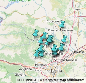 Mappa Via Don Mellica, 10070 Grosso TO, Italia (10.235)