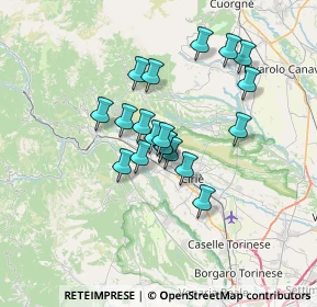 Mappa Via Martiri della Libertà, 10070 Grosso TO, Italia (5.17526)