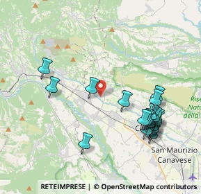 Mappa Via Martiri della Libertà, 10070 Grosso TO, Italia (4.273)