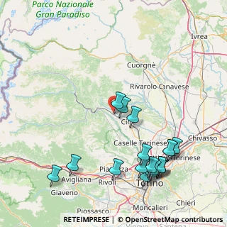 Mappa 10075 Mathi TO, Italia (19.68722)