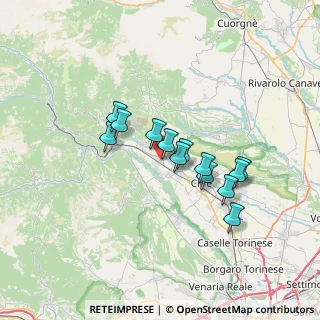 Mappa 10075 Mathi TO, Italia (5.39462)