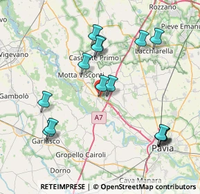 Mappa Str. della Fornace, 27021 Bereguardo PV, Italia (8.33733)