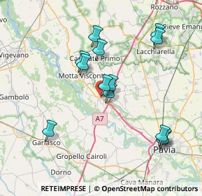 Mappa Str. della Fornace, 27021 Bereguardo PV, Italia (7.29154)