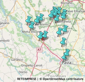 Mappa Via Madonna del Chiesuolo, 27020 Trivolzio PV, Italia (7.75263)