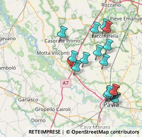 Mappa Via Madonna del Chiesuolo, 27020 Trivolzio PV, Italia (7.945)