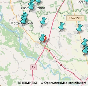 Mappa Via Madonna del Chiesuolo, 27020 Trivolzio PV, Italia (6.13529)
