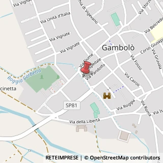 Mappa Via Carrobbio, 11, 27025 Gambolò, Pavia (Lombardia)