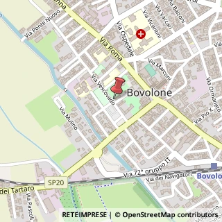 Mappa Via Vescovado, 8, 37051 Bovolone, Verona (Veneto)