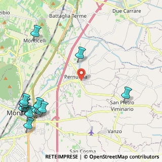 Mappa Viale Fiumicello, 35020 Pernumia PD, Italia (3.14)