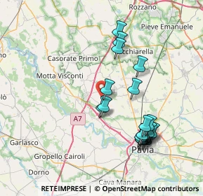 Mappa Via Giovanni Amendola, 27020 Marcignago PV, Italia (7.758)