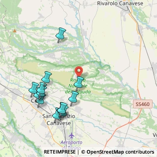 Mappa Via XXV Aprile, 10070 Vauda Canavese TO, Italia (4.57308)