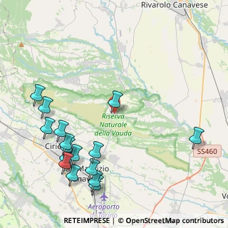 Mappa Via XXV Aprile, 10070 Vauda Canavese TO, Italia (5.27)