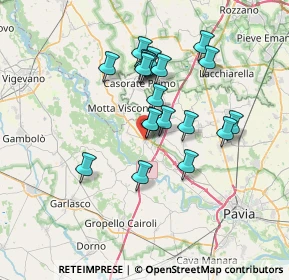 Mappa Via Vai, 27021 Bereguardo PV, Italia (5.909)