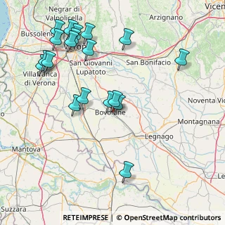 Mappa Piazza Donatori di Organi, 37051 Bovolone VR, Italia (18.55263)