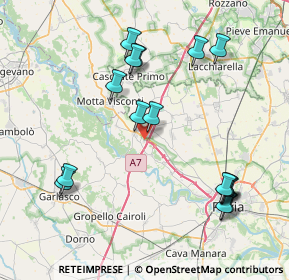 Mappa Via dell'Industria, 27020 Torre D'isola PV, Italia (8.76125)