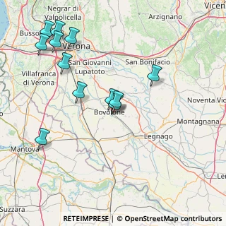 Mappa Via Torino, 37051 Bovolone VR, Italia (17.425)