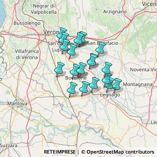 Mappa Via Torino, 37051 Bovolone VR, Italia (10.6455)