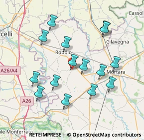 Mappa 27030 Castelnovetto PV, Italia (7.368)