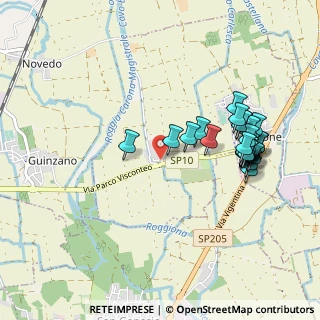 Mappa Via Generale Ambrogio Clerici, 27010 Zeccone PV, Italia (1)