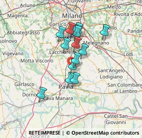 Mappa Via Generale Ambrogio Clerici, 27010 Zeccone PV, Italia (10.36357)