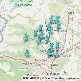 Mappa Via Torino, 10075 Mathi TO, Italia (12.11412)