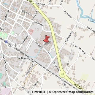 Mappa Via Torino, 17, 10075 Mathi, Torino (Piemonte)