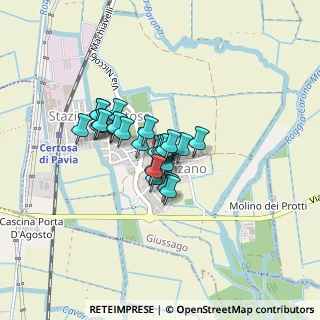 Mappa Via Fratelli Testa, 27010 Giussago PV, Italia (0.24615)