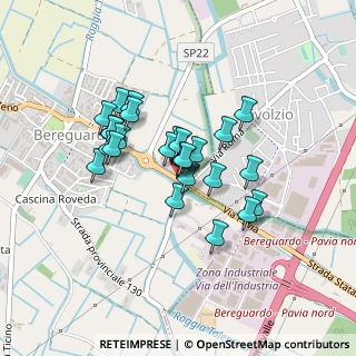 Mappa Quartiere Villette, 27021 Bereguardo PV, Italia (0.31429)