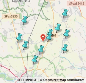 Mappa Via Parco Visconteo, 27010 Zeccone PV, Italia (3.51818)