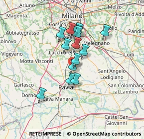 Mappa Via Parco Visconteo, 27010 Zeccone PV, Italia (10.35071)