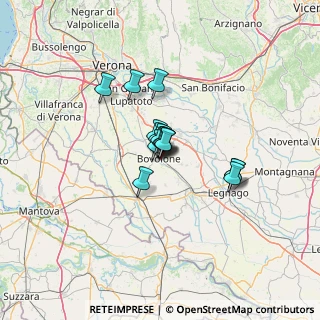 Mappa Viale dei Tigli, 37051 Bovolone VR, Italia (7.49533)