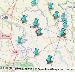 Mappa Via Ponte Nuovo, 27030 Castelnovetto PV, Italia (8.7915)