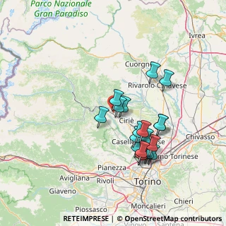Mappa SP2, 10075 Mathi TO, Italia (13.056)