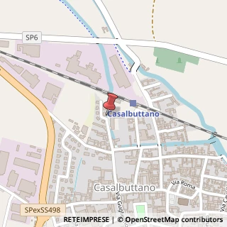 Mappa Via XXIV Maggio, 11, 26011 Casalbuttano ed Uniti, Cremona (Lombardia)