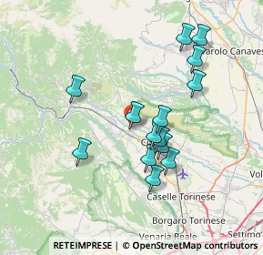 Mappa Str. Banna, 10076 Nole TO, Italia (6.60214)