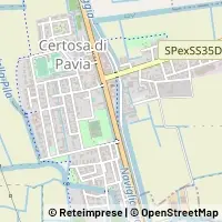 Map Certosa di Pavia