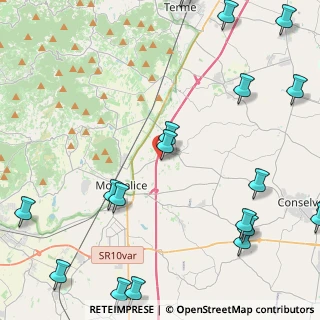 Mappa Via Brigata Julia, 35026 Pernumia PD, Italia (6.6505)