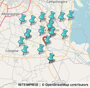 Mappa Via Schilla, 35029 Pontelongo PD, Italia (6.4435)