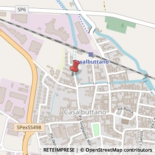 Mappa Via XXIV Maggio, 5/A, 26011 Casalbuttano ed Uniti, Cremona (Lombardia)