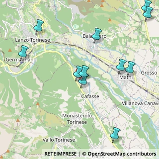 Mappa Via Paschero, 10070 Cafasse TO, Italia (2.53273)