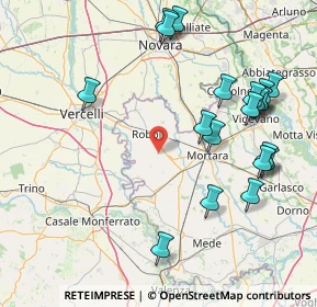 Mappa Via Sabbione, 27030 Castelnovetto PV, Italia (18.7385)