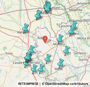 Mappa Via Sabbione, 27030 Castelnovetto PV, Italia (18.525)